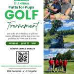 5th Annual Putts For Pups Golf Classic to benefit Second Chance Ranch Rescue set for June 23 